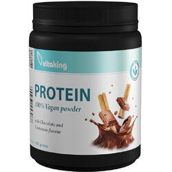 Proteina vegetala cu gust de scortisoara si ciocolata - 400g
