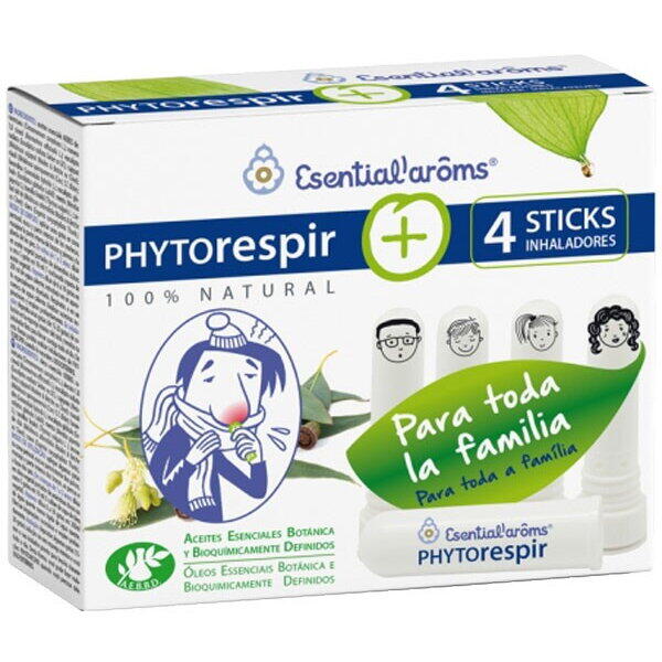 Esentialaroms Phytorespir 30 ml + 4 stickuri inhalatoare