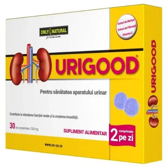 ONLY NATURAL Urigood 550 mg 30 comprimate