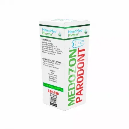 Ulei ozonat Medozon Parodont, 10 ml, HempMed Pharma