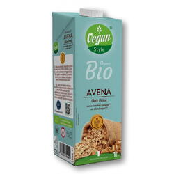 Lapte vegetal BIO din ovaz fara gluten(ideal si pentru cafea) Vegan Style