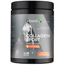 Collagen Sport Adams Pulbere Piersica 600 gr