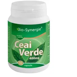 Extract Ceai Verde 400 mg, 30 capsule, Bio Synergie
