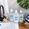 Detergent BIO pentru vase, parfum mere verzi, fara alergeni Safe 500 ml