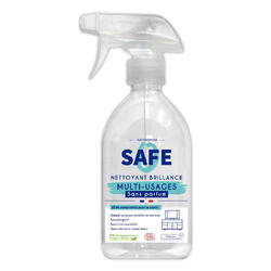 Detergent BIO multisuprafete cu pulverizator, fara parfum, fara alergeni Safe 500ml