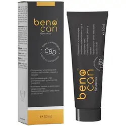 Benocan CBD crema Benocan cu canabidiol pentru piele uscata si iritata 50 ml
