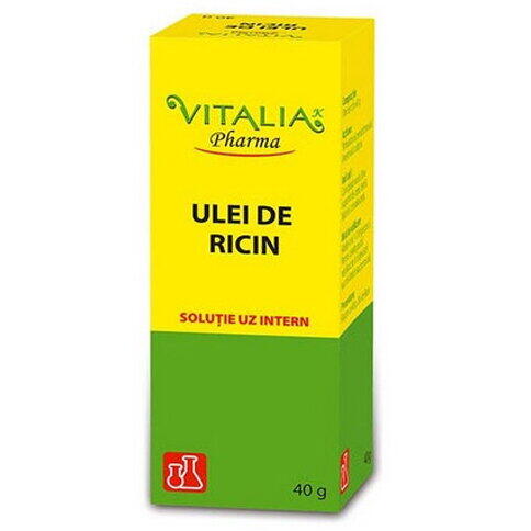 Vitalia Pharma Ulei de ricin, 40 g, Vitalia