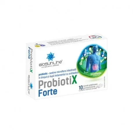 Helcor Pharma BioSunLine Probiotix Forte 10 cps