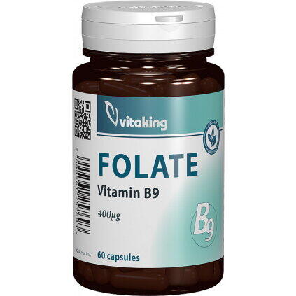 Vitaking Folat organic 400mcg - 60 capsule