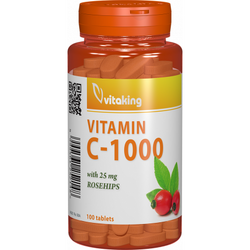 Vitamina C 1000 mg cu macese - 30 comprimate
