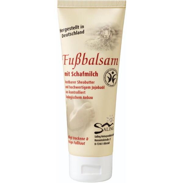 Saling Naturprodukte Balsam tratament pentru picioare (cu lapte de oaie) 75 ml