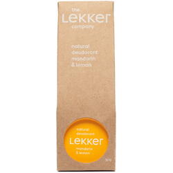 Deodorant crema MANDARIN & LEMON (zero plastic) 30 gr