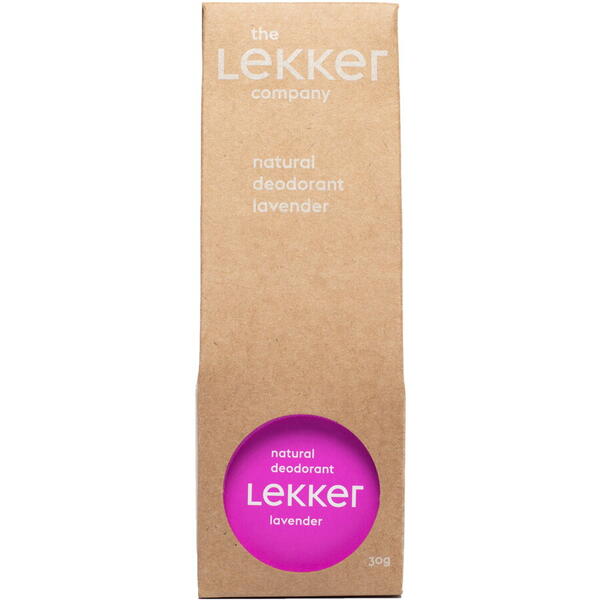 LEKKER Deodorant crema LAVENDER (zero plastic) 30 gr