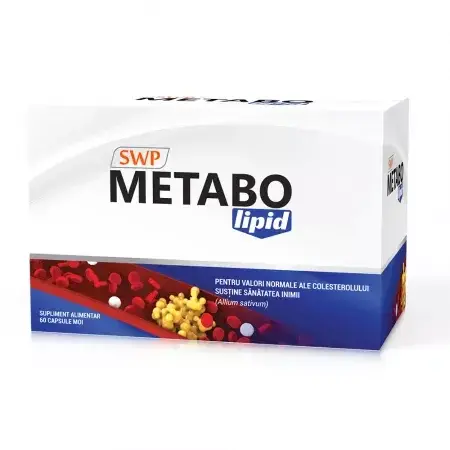 Sun Wave Pharma Metabo Lipid, 60 capsule moi, Symbiofarm