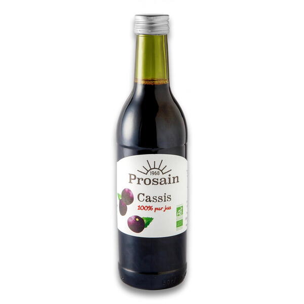 Prosain Drinks Suc de coacaze negre BIO, fara zahar Prosain 500 ml