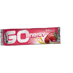 GO Energy Bar 40gr Strawberry-Yogurt  Biotech USA