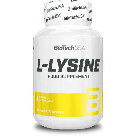 BiotechUSA L-Lysine 90 cps. Biotech USA