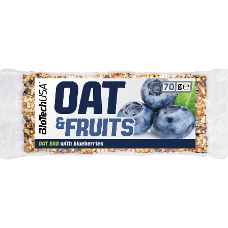 Oat and Fruits blueberry 70gr BiotechUSA