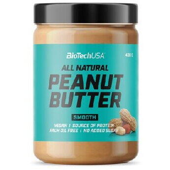 BiotechUSA Peanut Butter Smooth, 400gr, Biotech USA