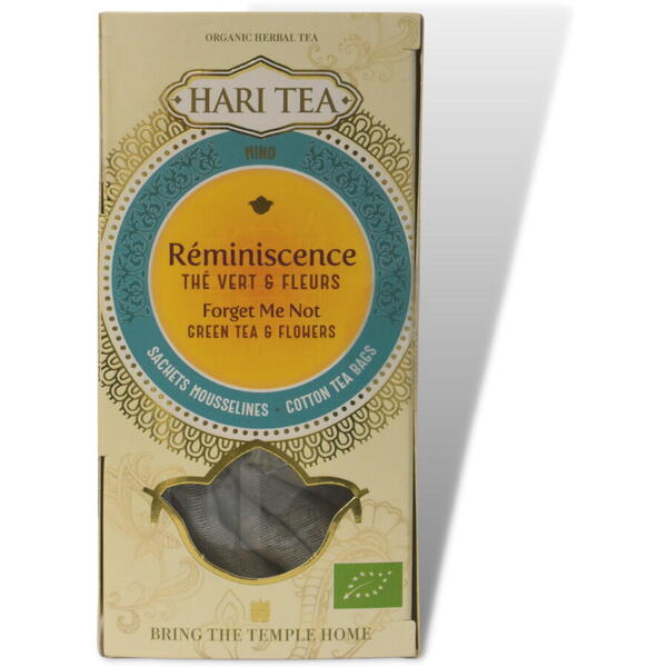 Ceai premium Hari Tea - Forget Me Not - ceai verde si flori bio 10dz