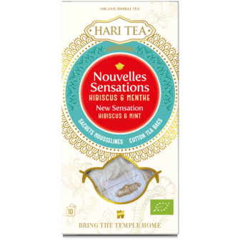 Ceai premium Hari Tea - New Sensation - hibiscus si menta bio 10dz