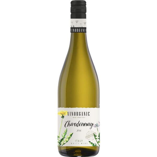 Bazar Bio Vin alb bio Chardonnay 13% vol, 75 cl VINORGANIC