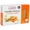 Crackers cu morcovi, ghimbir si alge marine bio 160g Algamar