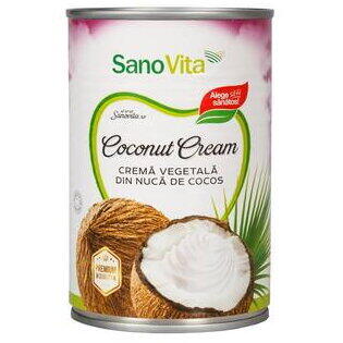 Sano Vita Crema vegetala din nuca de cocos, 400ml, SanoVita