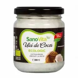 Ulei de cocos extravirgin 200ml - eco-bio - SANOVITA