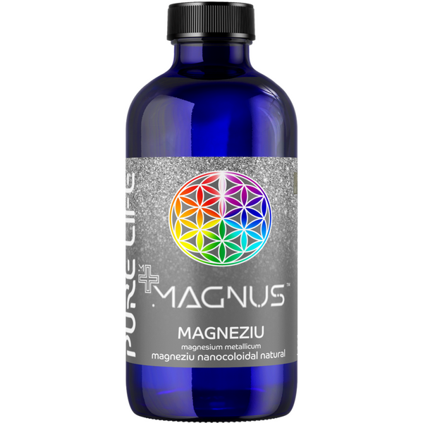 Pure Life MAGNUS™ 55ppm 240ml Magneziu nanocoloidal natural