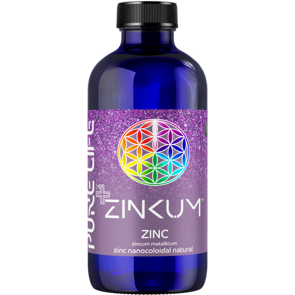 Pure Life ZINKUM™ 25ppm 240ml zinc nanocoloidal natural