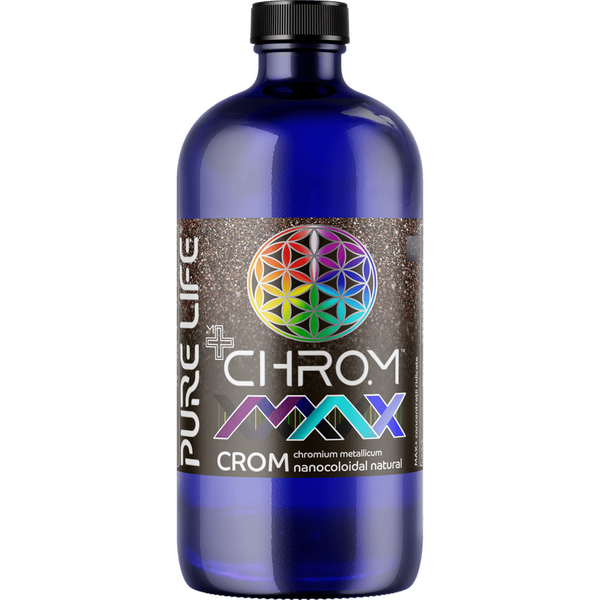 Pure Life CHROM™ MAX 55ppm 480ml, crom nanocoloidal natural