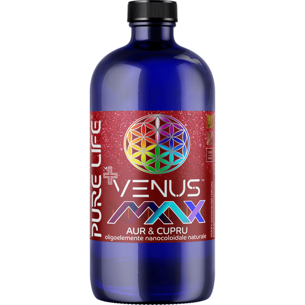 Pure Life VENUS™ MAX 77ppm 480ml AUR & CUPRU golden ratio