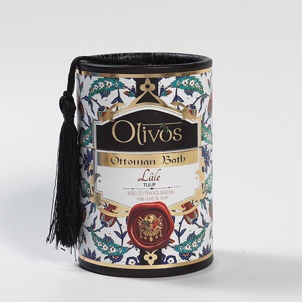 Olivos Sapun de lux Otoman Tulip cu ulei de masline extravirgin, 2x100 g