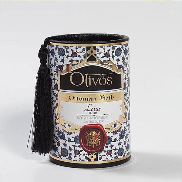 Olivos Sapun de lux Otoman Lotus cu ulei de masline extravirgin, 2x100 g