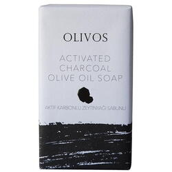 Sapun solid cu ulei de masline si carbune activ, anti-acnee Olivos, 125 g