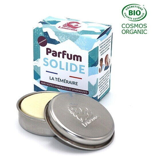 Lamazuna Parfum solid Audacious cu note de conifere si florale, 20 ml