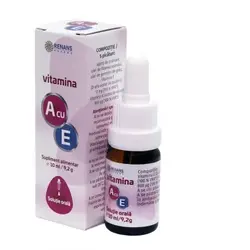 Vitamina A cu E, solutie orala, 10 ml, Renans