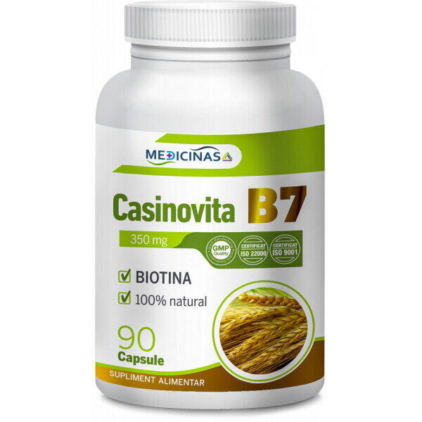 Medicinas CASINOVITA B7 (Vitamina B7), 90 cps.