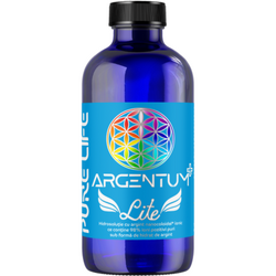ARGENTUM+lite, 5ppm, 240 ml, Flacon+masura, Pure Life
