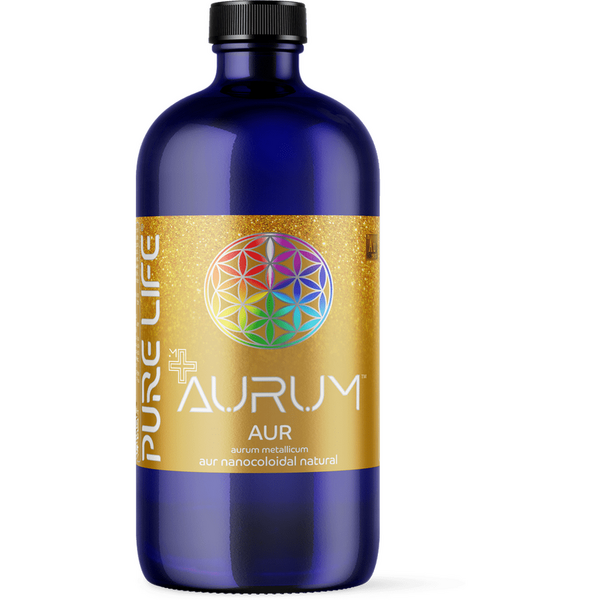 Pure Life AURUM™ 21ppm 480ml aur nanocoloidal natural rubin