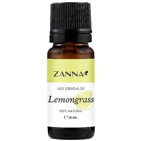 Ulei esential de Lemongrass 10ml, Zanna