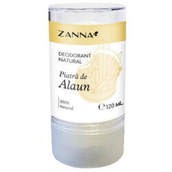 Deodorant stick din piatra de Alaun 120g, Zanna