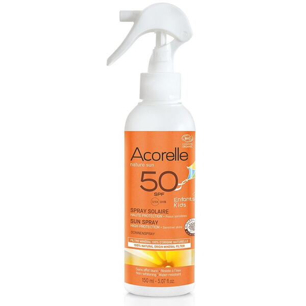 Acorelle Spray protectie solara copii SPF 50 150ml