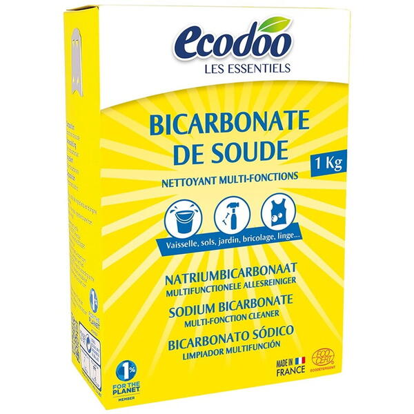Ecodoo Bicarbonat de sodiu pentru menaj 1kg
