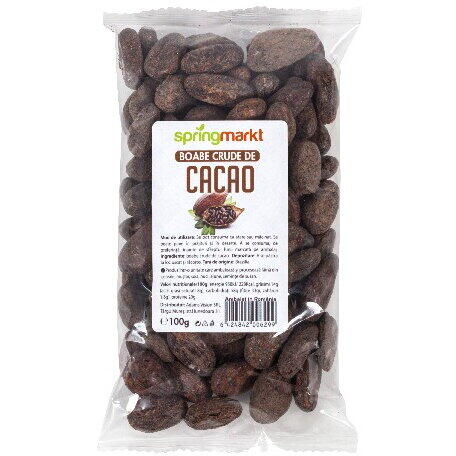 Boabe Crude de Cacao, 100gr, springmarkt