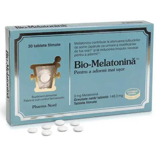 Bio-Melatonina, Pharma Nord, 30 Tablete