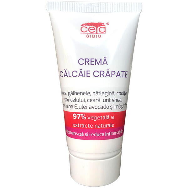 Ceta Sibiu Crema calcaie crapate 97 % vegetala 50 ml