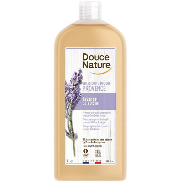 Sampon gel dus Provence lavanda 1L - DOUCE NATURE