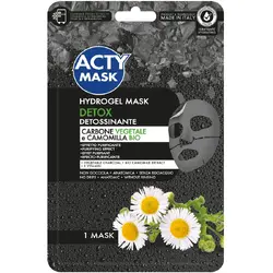 Masca fata hydrogel detox cu carbune vegetal si musetel , Acty Mask 1 buc